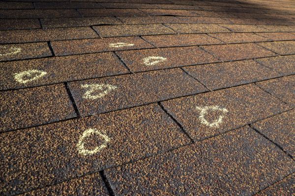 Hail Damage Roof Inspection in Acworth