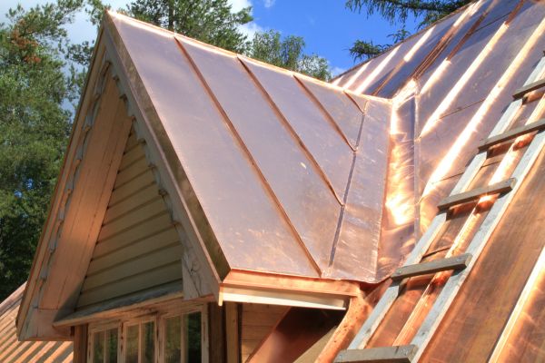 Copper Roof Construction in Acworth
